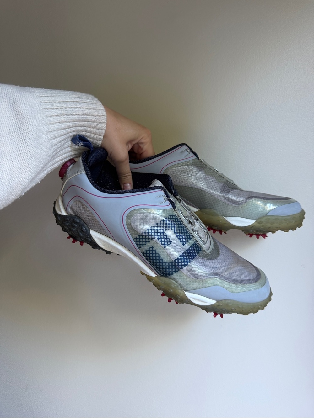 Men's FootJoy Golf Shoes Size 9.5 Summer Athletic Shoes Preppy